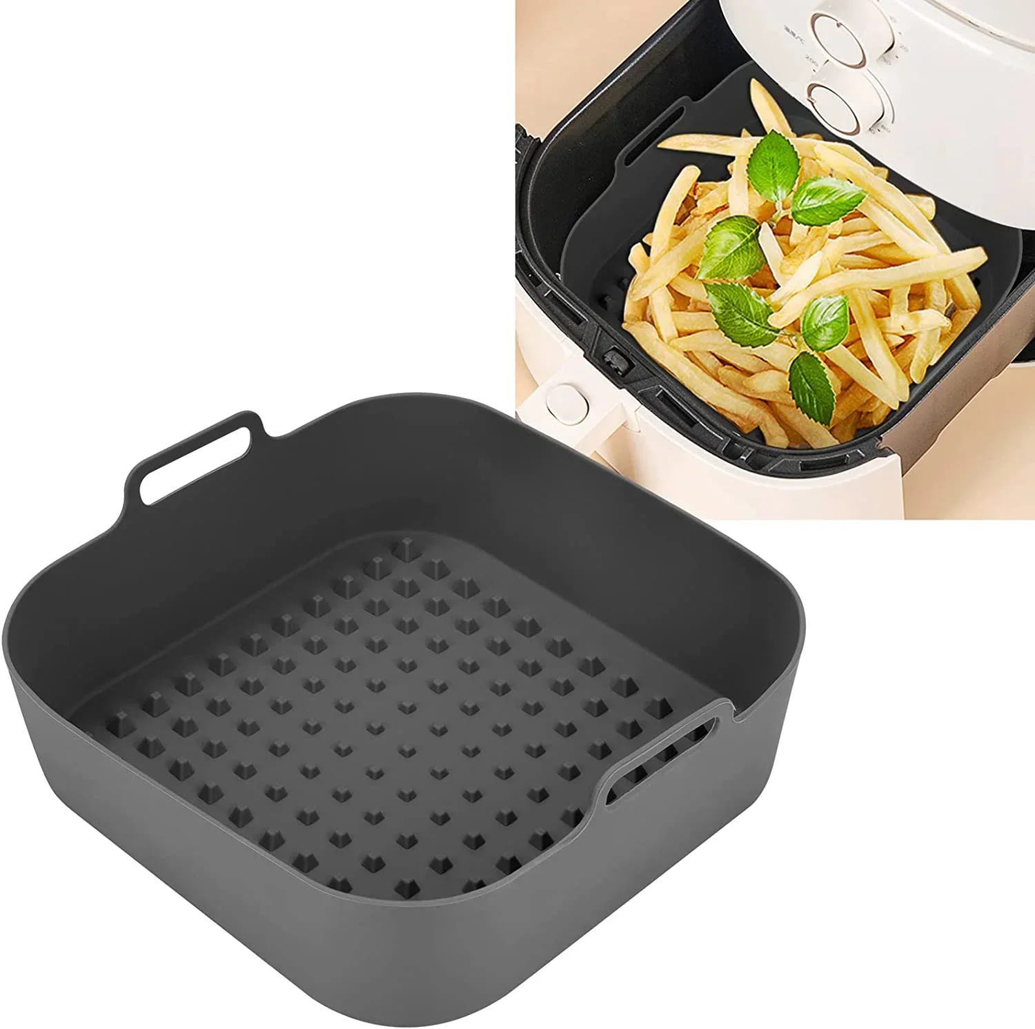 Pentola in silicone per friggi - Air Fryer Silicone Pot Liner recensione e prezzo