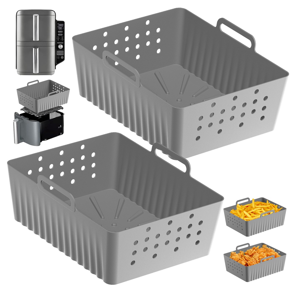 NOVITÀ DISPONIBILE - 2 Pezzi d - Air Fryer Silicone Pot Liner recensione e prezzo