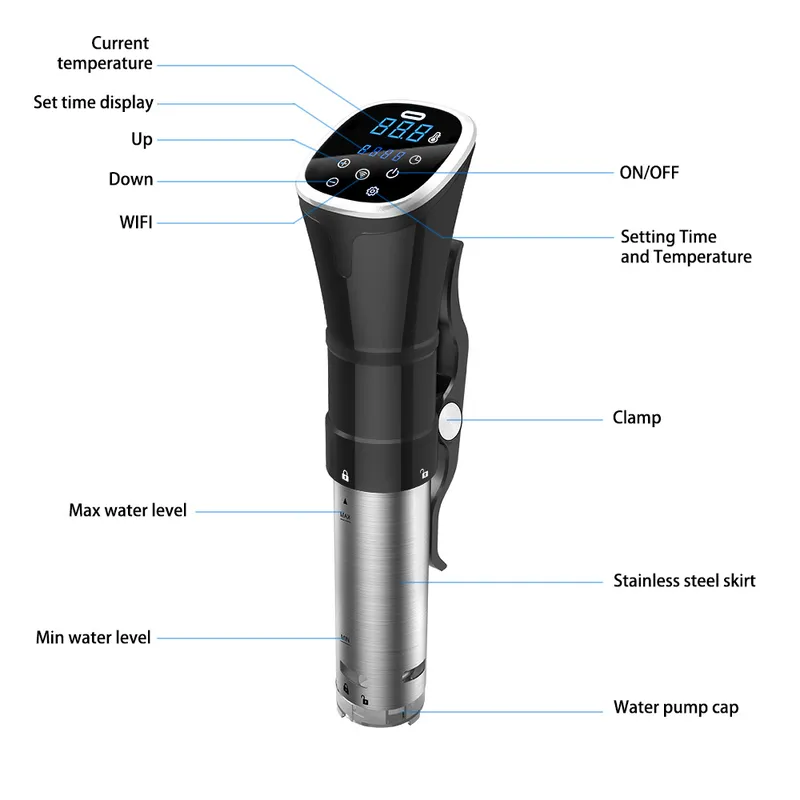 Cucinatore Sous Vide Impermeab - Digital Sous Vide Precision Cooker recensione e prezzo