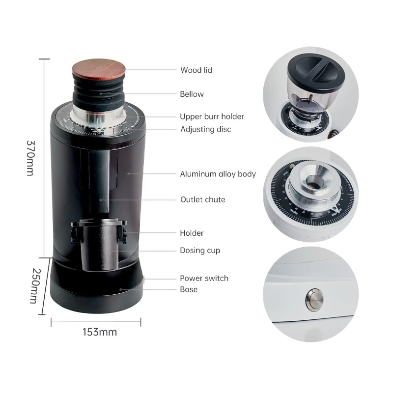 Macinacaffè Professionale DF83 - Coffee Bean Grinder Electric recensione e prezzo