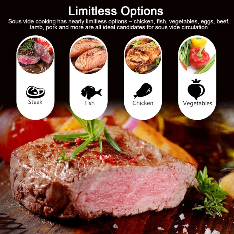 Macchina Sous Vide 1800W, Circ - Digital Sous Vide Precision Cooker recensione e prezzo